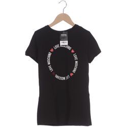 Love Moschino Damen T-Shirt, schwarz, Gr. 36