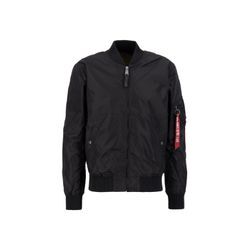 Bomberjacke ALPHA INDUSTRIES "Alpha Industries Men - Bomber Jackets MA-1 TT Two Tone", Herren, Gr. L, schwarz, Obermaterial: 100% Nylon, Futter: 100% Nylon, Jacken