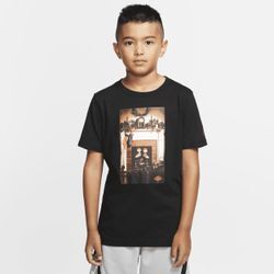 Air Jordan Kurzarm-T-Shirt für ältere Kinder (Jungen) - Schwarz