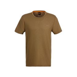 T-Shirt BOSS ORANGE "Tegood" Gr. L, grün (open grün368) Herren Shirts mit Rundhalsausschnitt