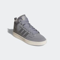 Sneakerboots ADIDAS SPORTSWEAR "RAPID COURT MID WINTERIZED" Gr. 37, grau three, four, sanftes weiß Damen Schuhe Sneaker, Schnürboots, Winterschuhe