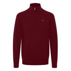 Troyer FQ1924 "Troyer FQElias", Herren, Gr. L, rot (cabernet), Obermaterial: 70% Baumwolle CO. 30% Polyester PES., unifarben, casual, normal, Rundhals, Langarm, Pullover