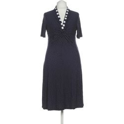 Peter Hahn Damen Kleid, blau, Gr. 42