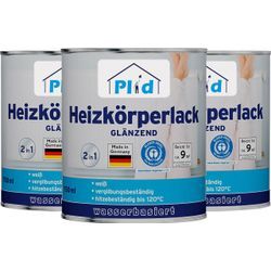 Premium Heizkörperlack LF Thermolack weiß Glänzend Weiß