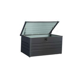 Aufbewahrungsbox 400 L Metall-Aufbewahrungsbox, ca. 132 x 61 x 62 cm - Anthrazit