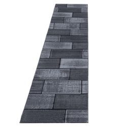 Teppich, PLUS 8007, BLACK, 80 x 300 cm