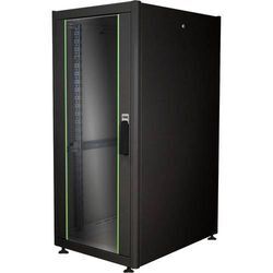 Digitus DN-19 26U-6/8-DB 19 Zoll Netzwerkschrank (B x H x T) 600 x 1330 x 800 mm 26 HE Schwarz, Schwarz (RAL 9005)