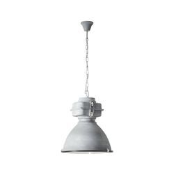 BRILLIANT Lampe Anouk Pendelleuchte 48cm Glas grau antik 1x A60, E27, 60W, geeignet für Normallampen (nicht enthalten) Kette ist kürzbar