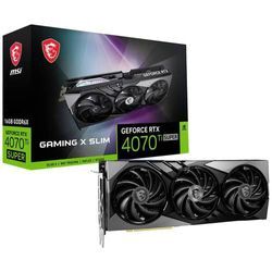 MSI Grafikkarte Nvidia GeForce RTX 4070 Ti Super Super GAMING X SLIM 16 GB GDDR6X-RAM PCIe x16 HDMI®, DisplayPort NVIDIA G-Sync