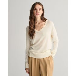 Feinstrick V-Neck Pullover