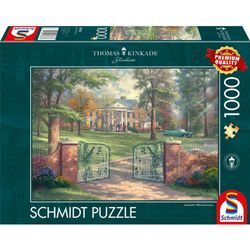 Schmidt Spiele Puzzle Thomas Kinkade Studios: Graceland 50th Anniversary