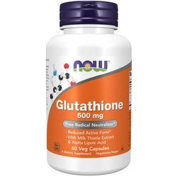 Now Foods, Reduziertes Glutathion, 500 mg, 60 Vcaps [691,67 EUR pro kg]