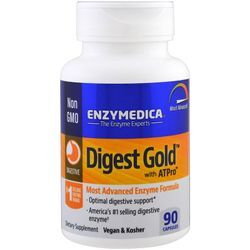 Enzymedica, Digest Gold with ATPro, 90 Kapseln [4.990,00 EUR pro kg]