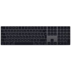 Apple Magic Keyboard mit Ziffernblock – Deutsch – Space Grau (Zustand: Gut)