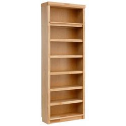 Bücherregal HOME AFFAIRE "Soeren", braun (eiche), H:220cm T:29cm, Regale, in 2 Höhen und 2 Tiefen, mit viel Stauraum