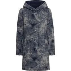 Wollmix-Jacke, Jacquard marine, 38