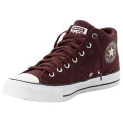 Sneaker CONVERSE "CHUCK TAYLOR ALL STAR MALDEN STREET", Gr. 42,5, bloodstone, bloodstone, weiß, Textil, sportlich, Schuhe