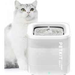 Petkit - cybertail Katzen Trinkbrunnen, Hundewasserspender, 1,85L Katzen Hunde Wasserbrunnen, Intelligentes LED-Licht, 35dB Extrem Leiser, Kabelloser