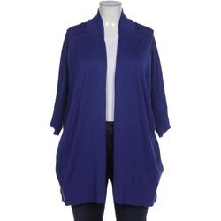 Peter Hahn Damen Strickjacke, blau, Gr. 52