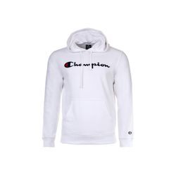 Sweatshirt CHAMPION "Sweatshirt Hooded Sweatshirt" Gr. L, weiß, Herren, Obermaterial: 70% Baumwolle CO. 30% Polyester PES., Sweatshirts