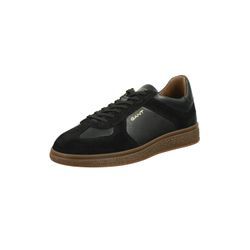 Sneaker GANT "Sneaker Cuzmo", Herren, Gr. 43, schwarz, Obermaterial: 100% Rindsleder Leather cow. Futter: 100% Rindsleder Leather cow. 100% Gummi rubber., Schuhe