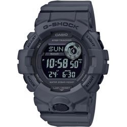 Smartwatch CASIO G-SHOCK "G-Squad, GBD-800UC-8ER", grau (dunkelgrau), Smartwatches, Quarzuhr,Armbanduhr Herrenuhr,Schrittzähler,bis 20 bar wasserdicht