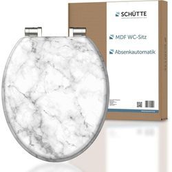 Schütte - mdf WC-Sitz marmor stone, mit Absenkautomatik