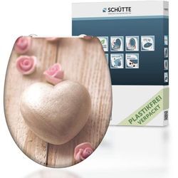 Duroplast WC-Sitz romantic, mit Absenkautomatik und Schnellverschluss