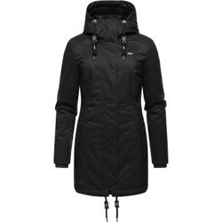 Ragwear Winterjacke Damen, schwarz