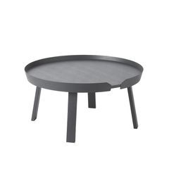 Muuto - Around Couchtisch Ø 72 cm, anthrazit