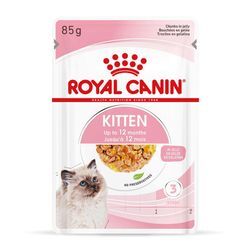 ROYAL CANIN KITTEN Nassfutter in Gelee für Kätzchen 48x85g