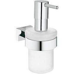 Grohe Essentials Cube Seifenspender 40756001 chrom, mit Halter