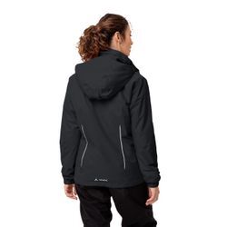 Fahrradjacke VAUDE "WOMEN'S ESCAPE BIKE WARM JACKET" Gr. 40, schwarz, Obermaterial: 100% Polyester, unifarben, Jacken, Wasserdicht, winddicht und atmungsaktiv