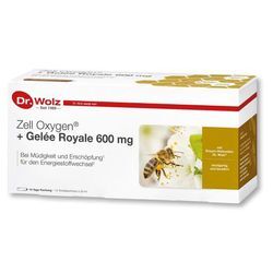 ZELL OXYGEN+Gelee Royale 600 mg Trinkampullen 14X20 ml