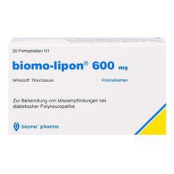 BIOMO-lipon 600 mg Filmtabletten 30 St