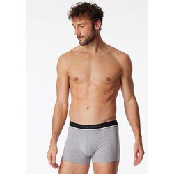 SCHIESSER Shorts 3er-Pack Organic Cotton Webgummibund schwarz/grau - 95/5 6 male