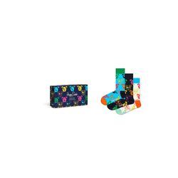 Happy Socks Damen Socken Mixed Dog Socks Gift Set 36-40 3er Pkg Multi Bunt Damen Xdog08