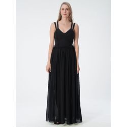 Phillip Lim Maxikleid Schwarz Damen Größe: 32 S242-90734skr