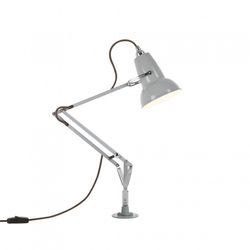 Anglepoise Schreibtischlampe Original 1227 Mini, Ausführung Fuß für Festmontage, Farbe Taubengrau