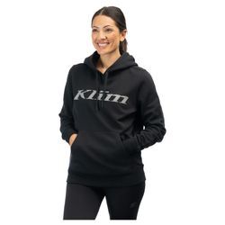 Hoodie Klim Black-Monument Damen