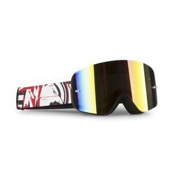 Crossbrille Raven Edge Assassin Rot Verspiegelt