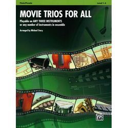 Alfred Music Publishing Movie Trios For All Flute