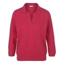 Polo-Pullover 3/4-Arm include pink, 40