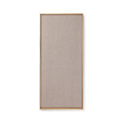 ferm LIVING - Scenery Pinnwand, 45 x 100 cm, Eiche natur / beige