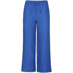 7/8-Schlupf-Hose aus 100% Leinen Peter Hahn blau