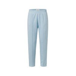 Joggpants mit Biese - Hellblau/Meliert - Gr.: S