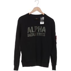 Alpha industries Herren Sweatshirt, schwarz, Gr. 48