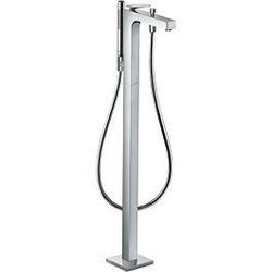 hansgrohe Axor Citterio Fertigmontageset 39471000 Wannenarmatur, bodenstehend, mit Hebelgriff, Rautenschliff, chrom