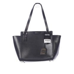 Lauren Ralph Lauren Damen Handtasche, schwarz, Gr.