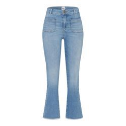 5-Pocket-Jeans BRAX "Style ANA S", Damen, Gr. 34K (17), Kurzgrößen, blau (hellblau), 94% Baumwolle, 4% Polyester, 2% Elasthan, Jeans